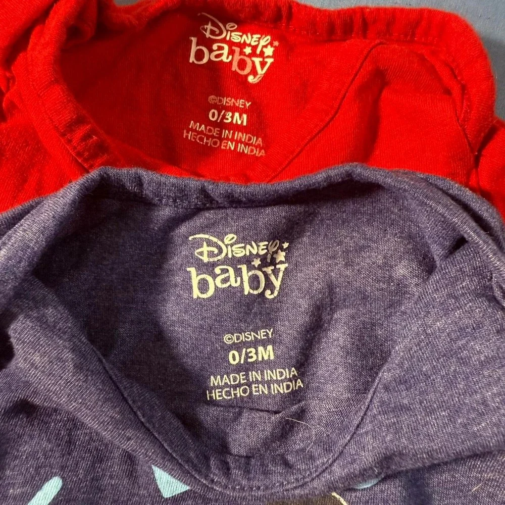 Disney baby Mickey Mouse 2-piece body suit 0-3 month